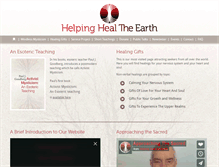 Tablet Screenshot of helpinghealtheearth.org
